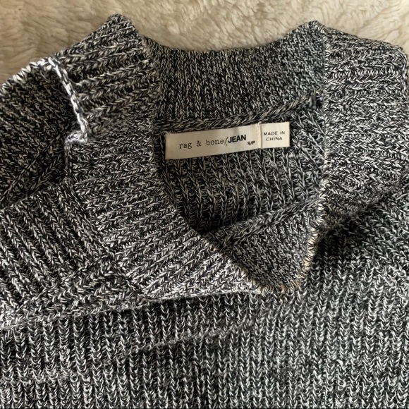 Rag & Bone Dana Marled Knit Cold Shoulder Sweater - Picture 5 of 8